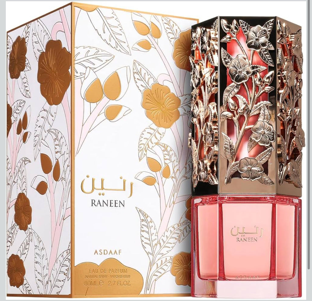 Lattafa Asdaaf Raneen for Women Eau de Parfum Spray, 2.7 Ounce / 80 ml
