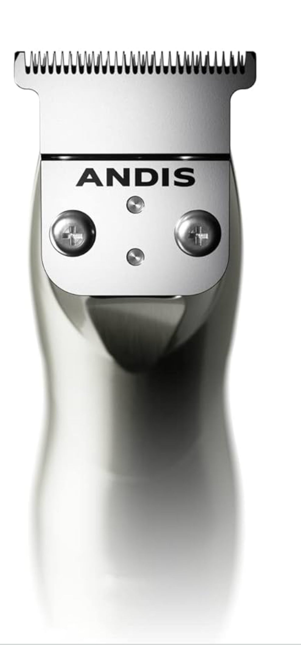 Andis Slimline Pro Cord/Cordless Beard Trimmer T-Blade Trimmer, Chrome