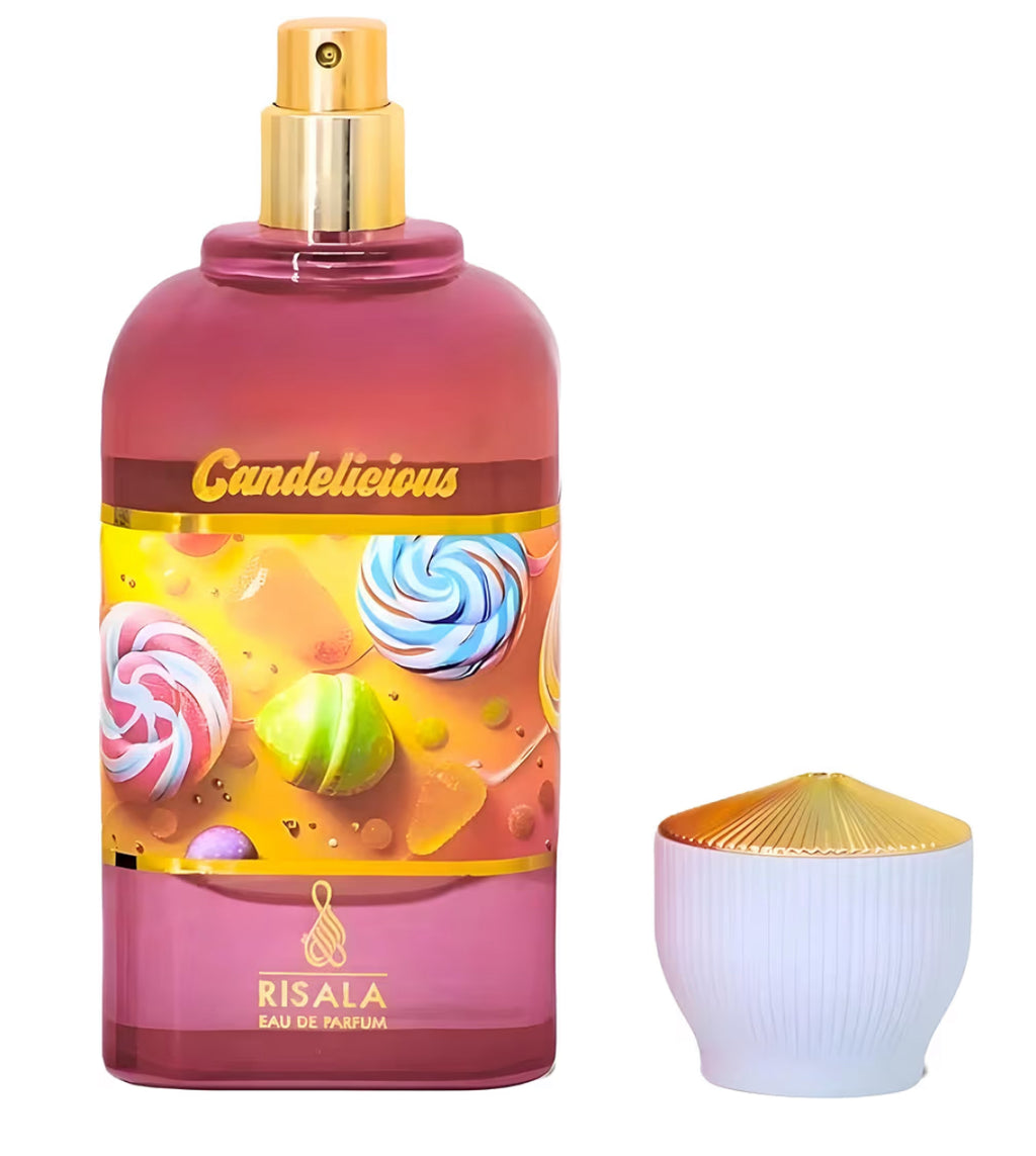 Risala Candelicious for Unisex Eau de Parfum Spray, 3.4 Ounce