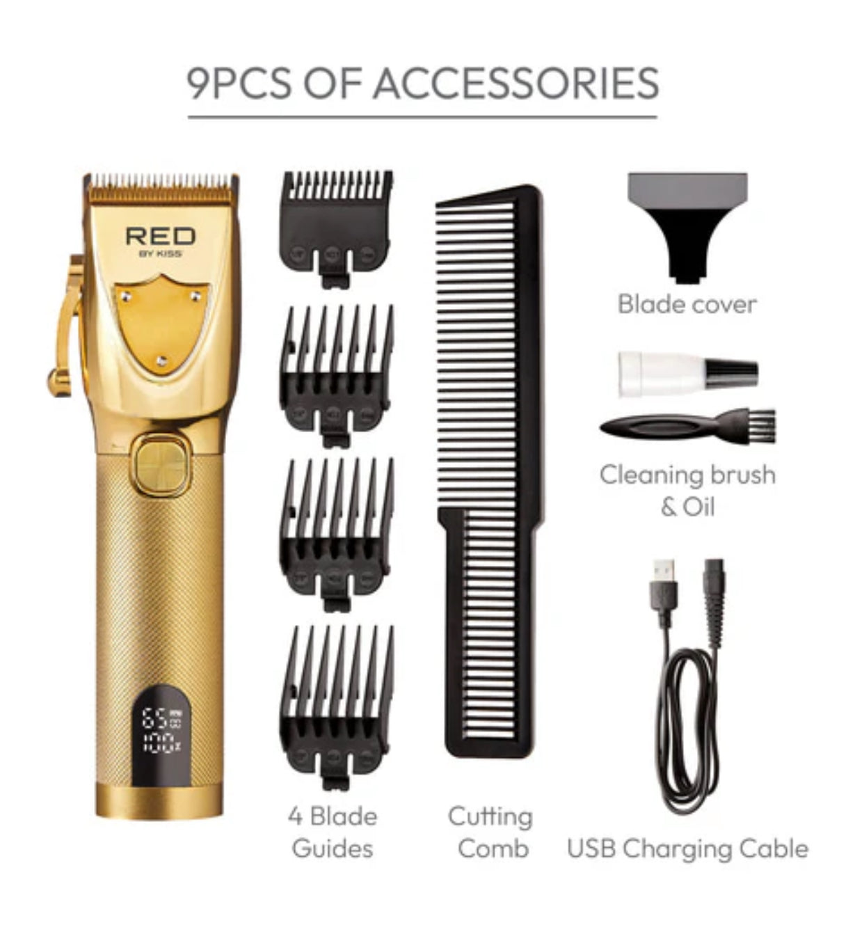RED #CC11ULTRA CLEAN CUT CLIPPER CORDLESS [1PC]