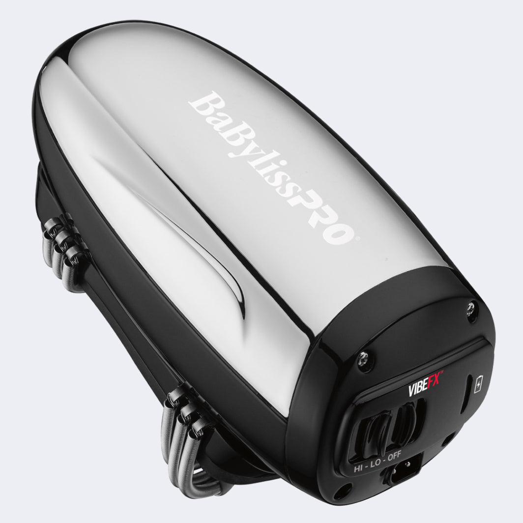 BaBylissPRO® VIBEFX Cord/Cordless Massager (SILVER) fxssm1