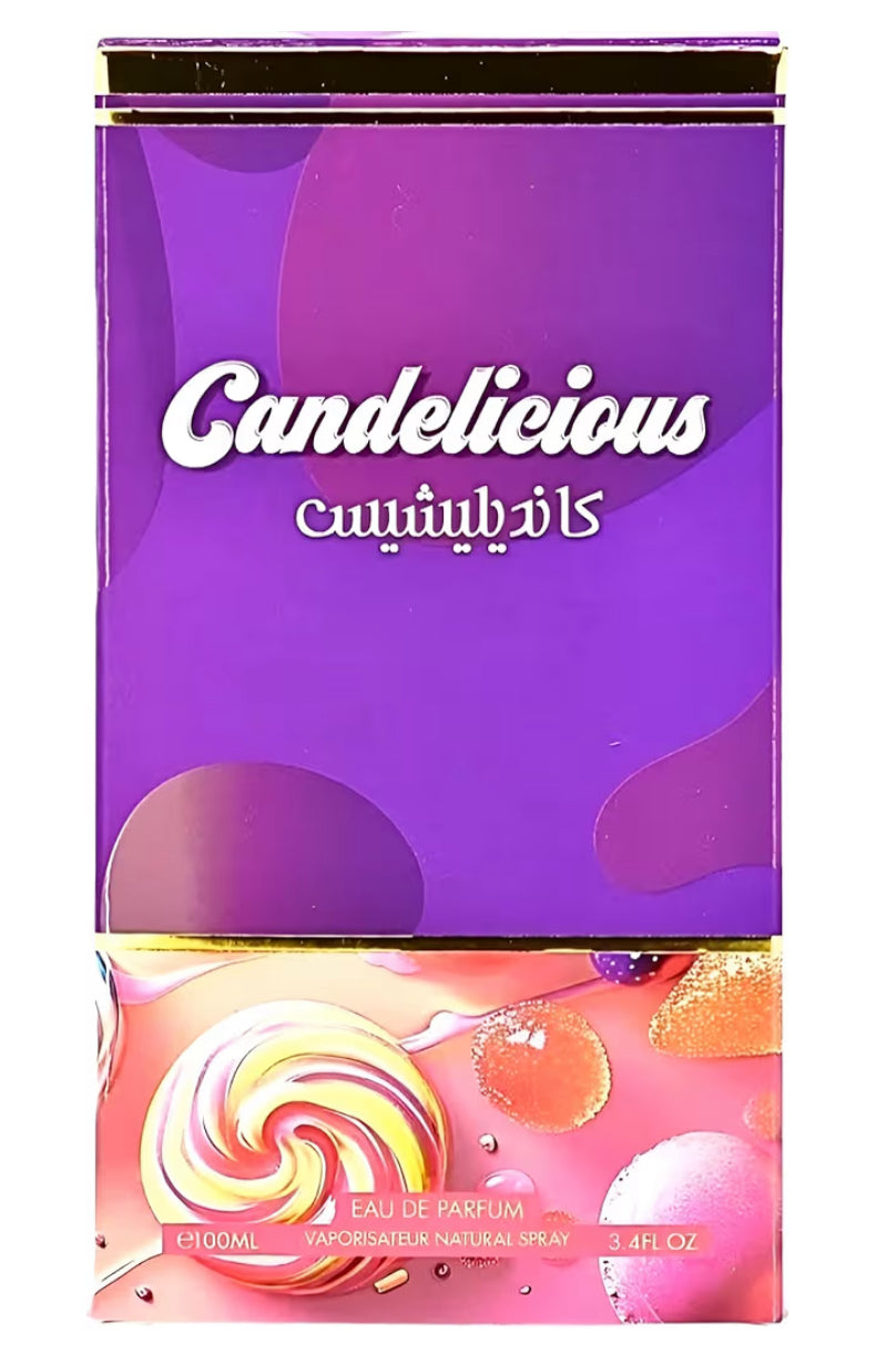 Risala Candelicious for Unisex Eau de Parfum Spray, 3.4 Ounce