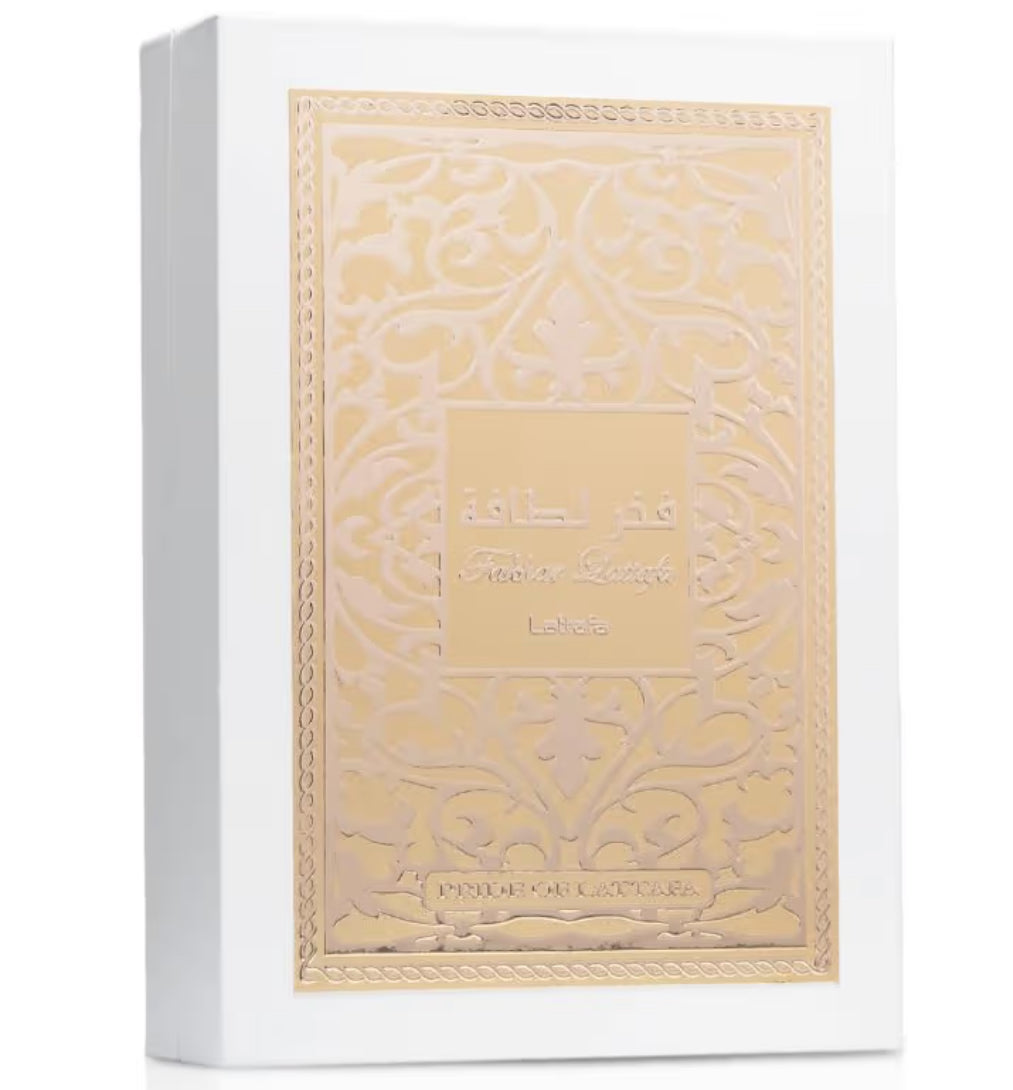 Lattafa Fakhar Eau De Parfum Spray for Women, 3.4 Ounce