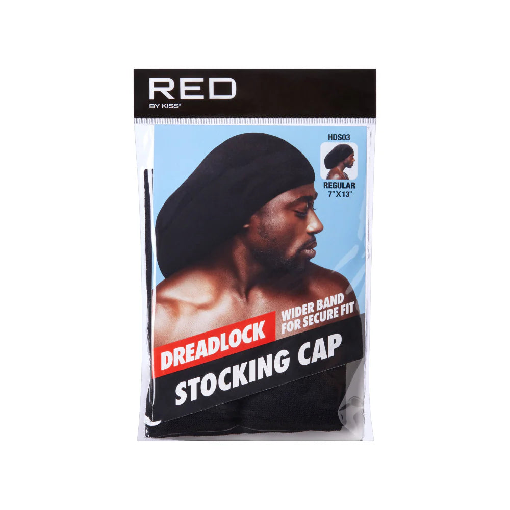 Dreadlock Stocking Cap Wider Band For Secure Fit