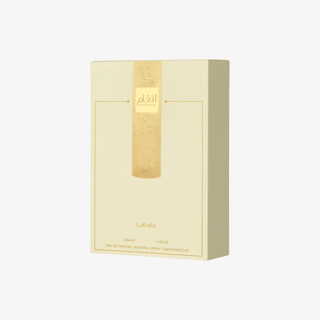 Lattafa Angham - Citrus, Lavender, Musk, Amber, Vanilla - Eau de Parfum Long-Lasting Fragrance for Unisex, 3.40 Ounce / 100 ml