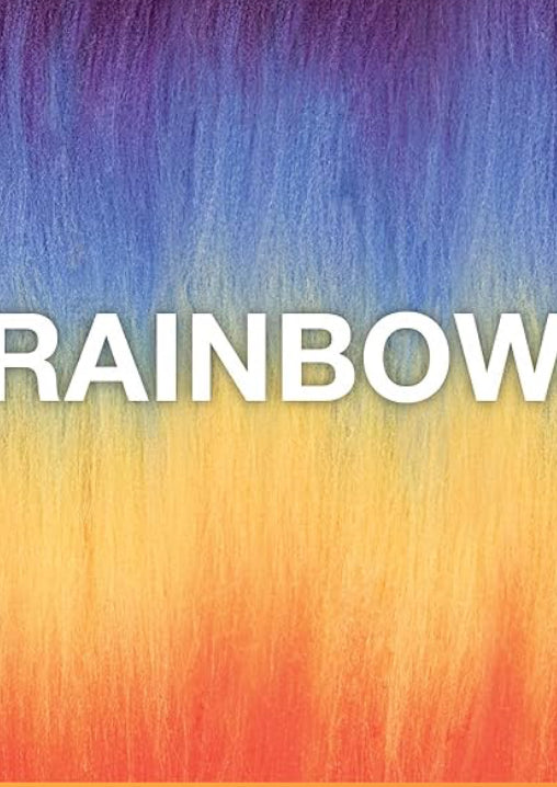 SB 3X X-PRESSION PRE-STRETCHED BRAID 58 RAINBOW
