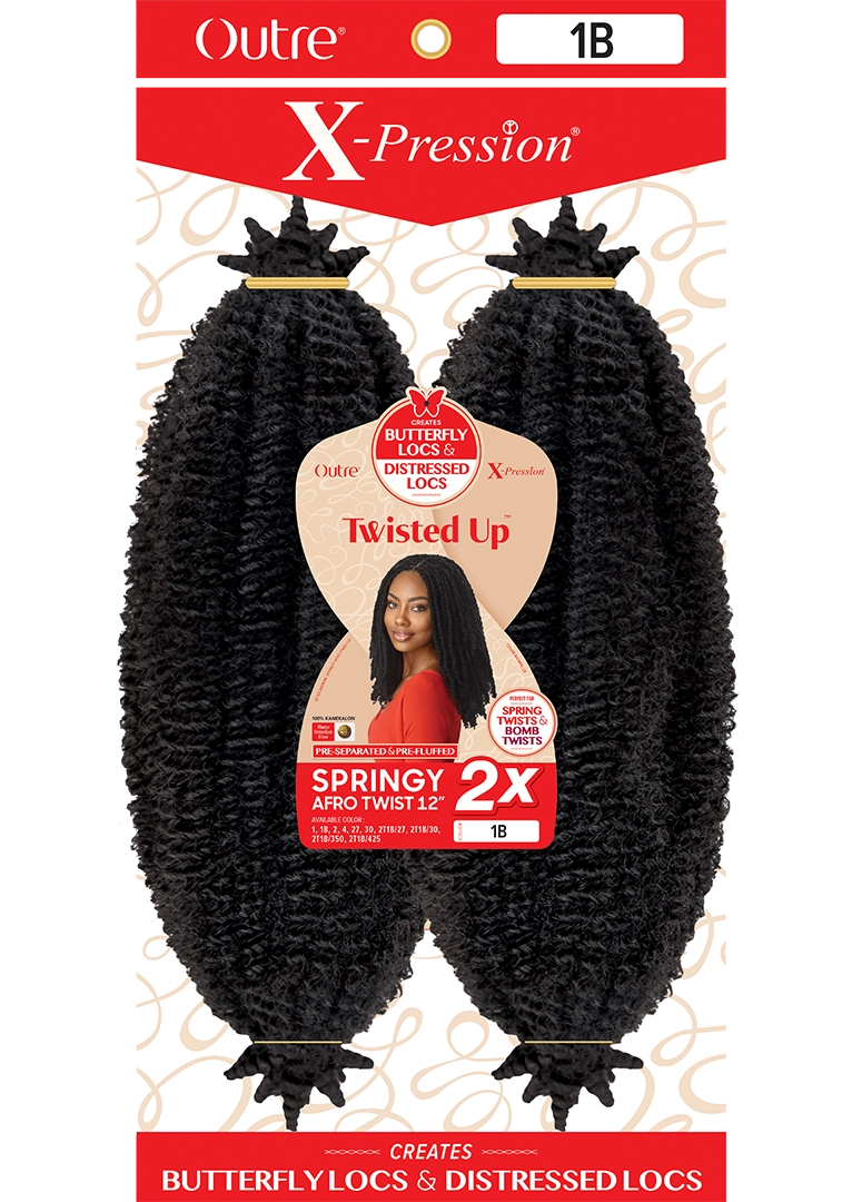 OUTRE-SPRINGY AFRO TWIST 16 3X 1