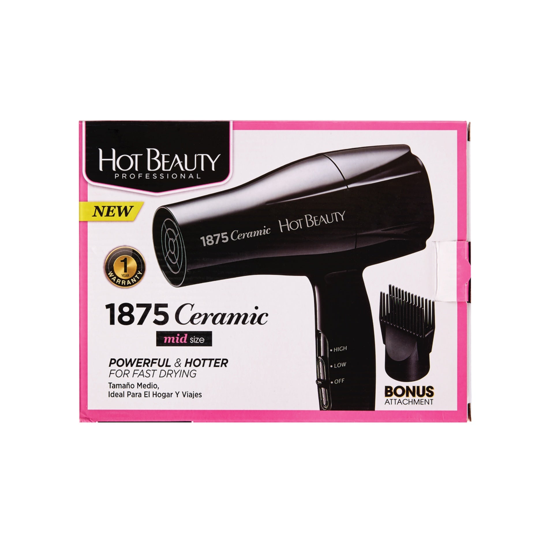 HOT BEAUTY 1875 CERAMIC STYLER
