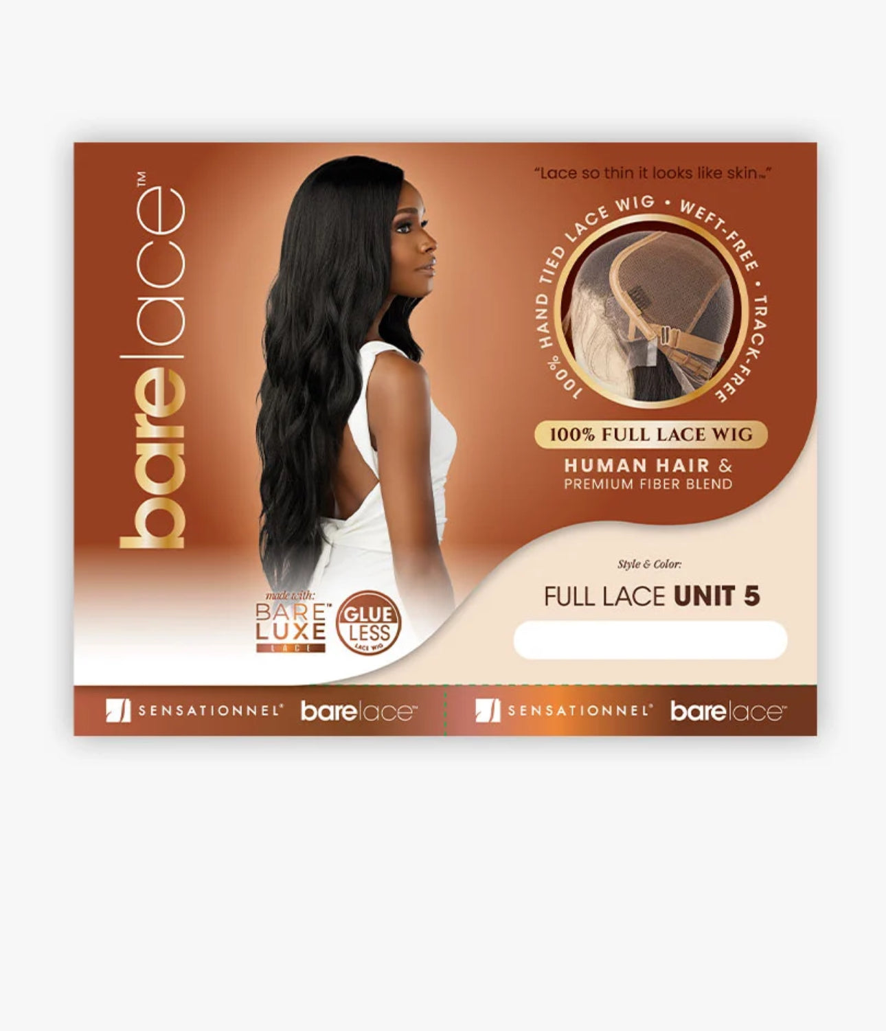 BARE FULL LACE WIG : UNIT 5