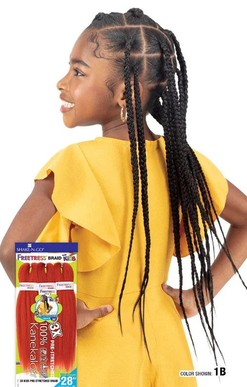 FB 3X KIDS-PRE-STRETCHED BRAID 14