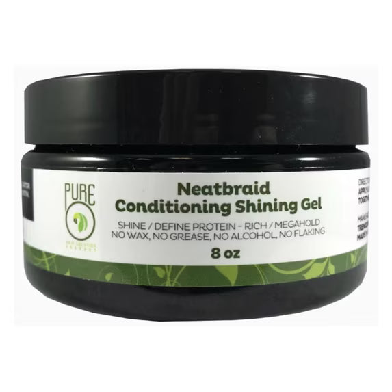 PURE O NEAT BRAID CONDITIONING GEL 8 oz