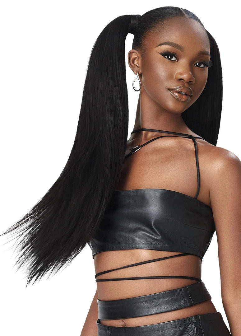 Outre Human Hair Weave Premium Purple Pack Yaki