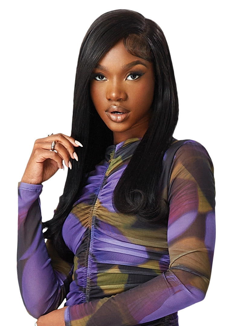 Outre Human Hair Weave Premium Purple Pack Yaki