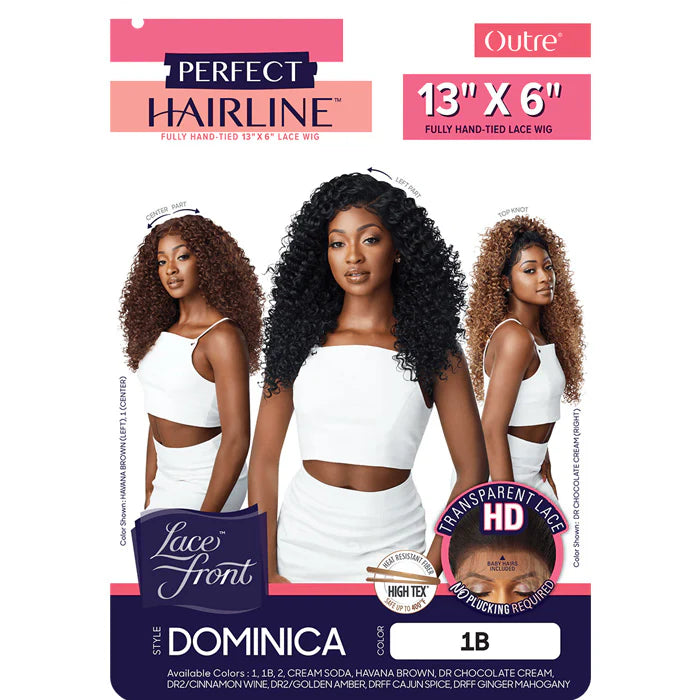 Outre Perfect Hairline Glueless 13x6 HD Lace Front Wig - DOMINICA