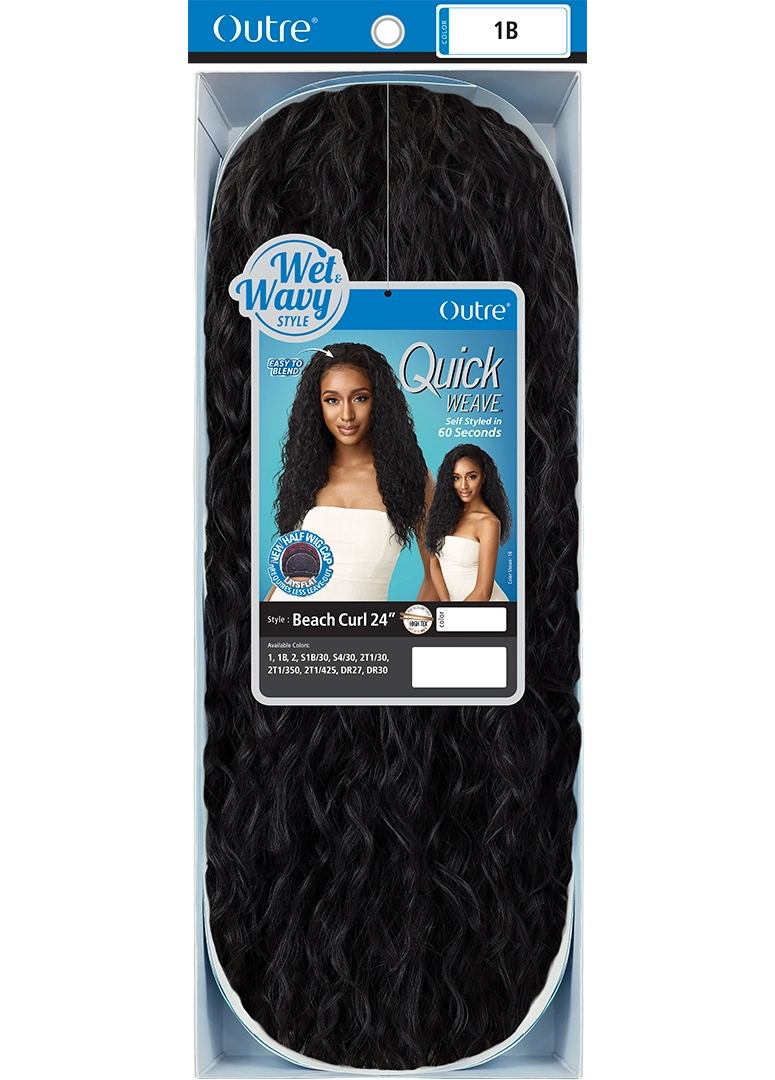 QUICK WEAVEBEACH CURL 24" - DR30