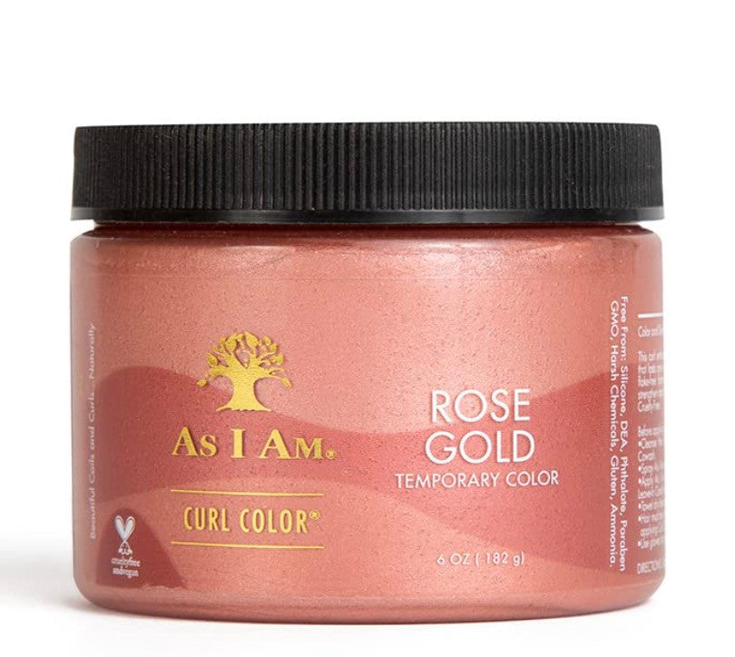 As I Am Curl Color   6 oz Color & Curling Gel - Temporary Color - Medium Hold - Vegan & Cruelty Free