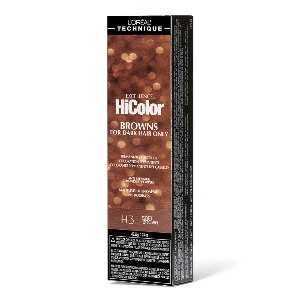 L'Oreal Excellence HiColor HiLights - Red Highlights for Dark Hair Only 1.2 oz [Various Color Options]