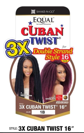 3X CUBAN TWIST 16"