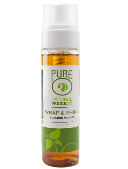 PURE NATURAL PRODUCT WRAP & SHINE 7OZ