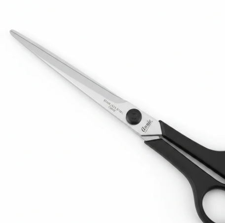 Annie Stainless Steel Hair Shears 7.5 Inch, 1 Count, Black