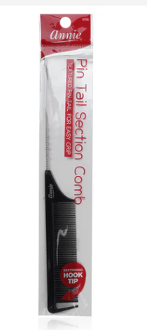 Annie Pin Tail Section Comb Black