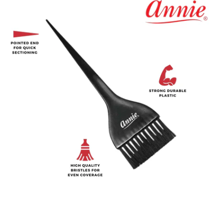 Annie Hair Dye Brush Large, 1 Count, Black