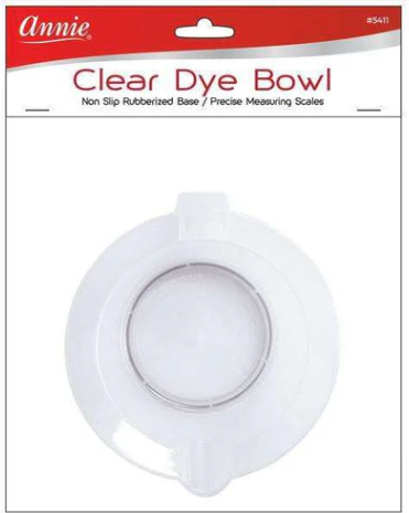 Annie Dye & Tinting Bowl, 1 Count, Clear