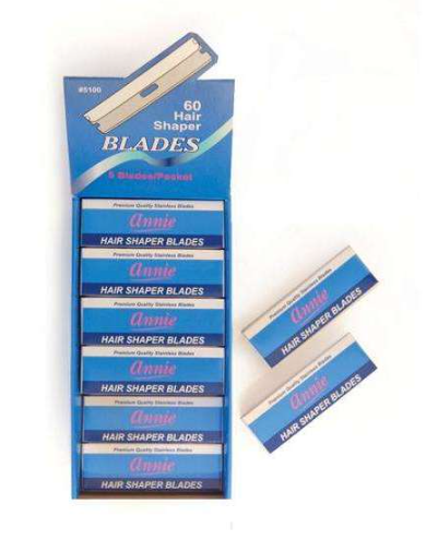 Annie Hair Shaper 5 Blades 60Ct