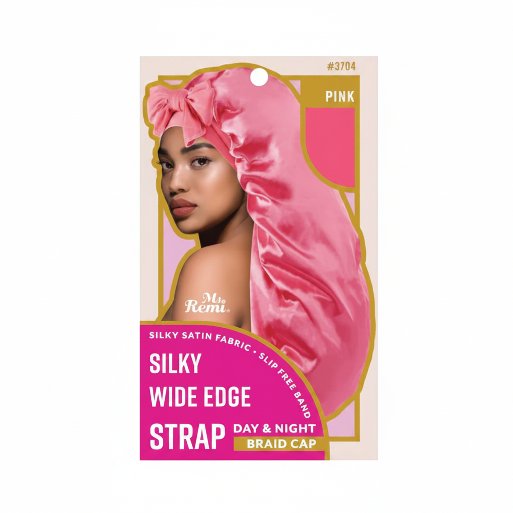 Ms. Remi Silky Wide Edge Strap Day & Night Cap, Braid Assorted