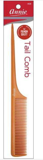 Annie Premium Rat Tail Comb, 1 Count, Bone