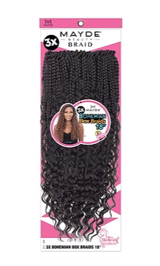 3X BOHEMIAN BOX BRAIDS 18