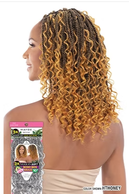 3X MODERN SOFT BOHO BOX BRAID 10