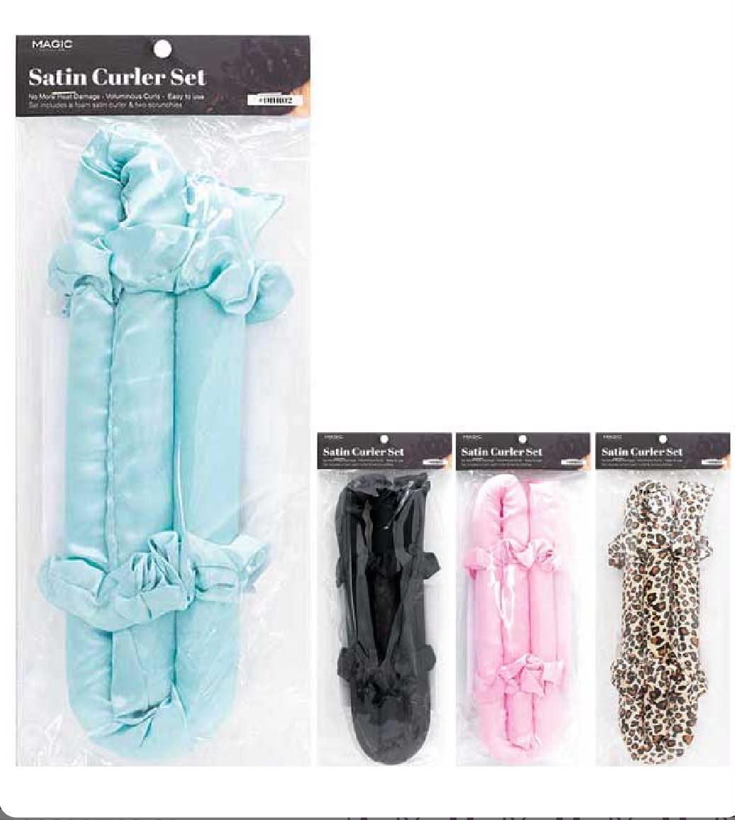 SATIN HAIR ROLLER