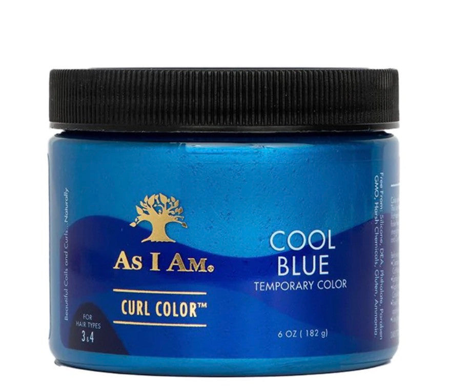 As I Am Curl Color   6 oz Color & Curling Gel - Temporary Color - Medium Hold - Vegan & Cruelty Free