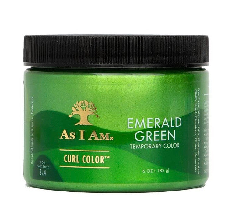 As I Am Curl Color   6 oz Color & Curling Gel - Temporary Color - Medium Hold - Vegan & Cruelty Free