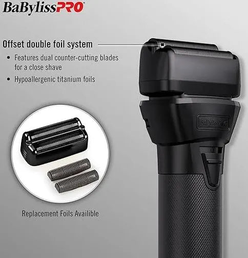 BAB47765----BABYLISS FXONE SHAVER [BLACK