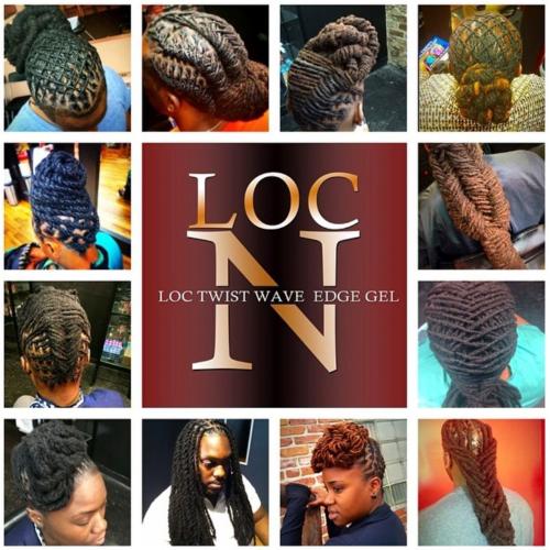 Loc N Loc Twists Braids Wave Edge Gel Extra Hold