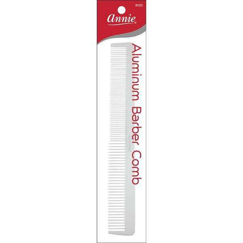 323-ANNIE ALUMINUM BARBER COMB