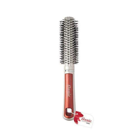 2366-ANNIE PEARLY ROUND CURLING BRUSH RED