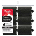 1065-ANNIE FOAM ROLLERS JB 6CT BLACK