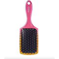 HH81 RED CRYSTAL CHARCOAL SQUARE PADDLE BRUSH