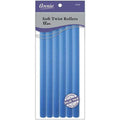 1261-ANNIE SOFT TWIST ROLLERS 10IN 12CT BLUE VALUE PK