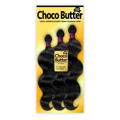 Choco Butter Virgin Remi Human Hair Weave 3 Bundles BODY WAVE & STRAIGHT