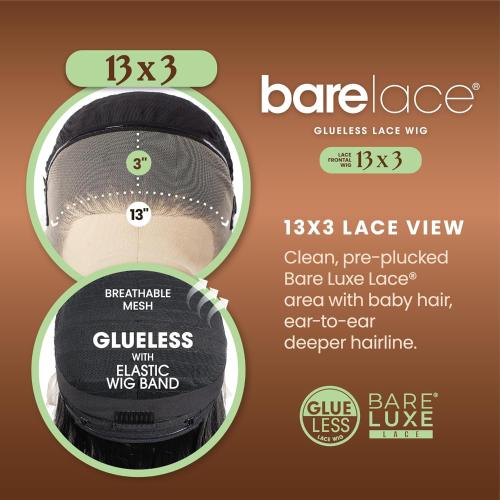 Sensationnel Lace Front Wig BareLace Glueless 13X3 Unit 3