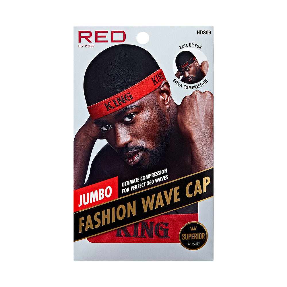 FASHION WAVE CAP JUMBO KING, RED