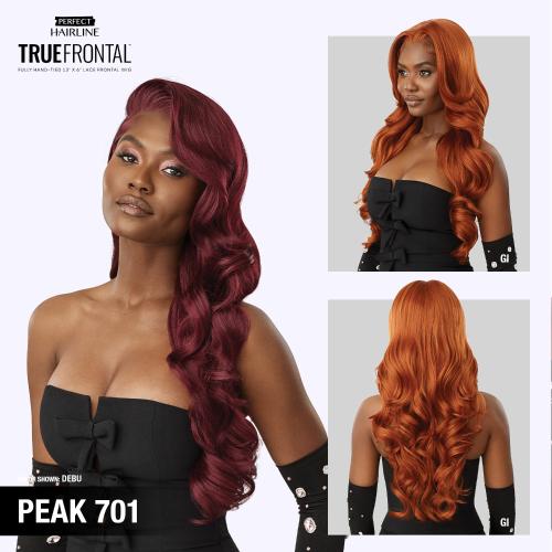 Outre HD Lace Frontal Wig Perfect Hairline Glueless Fully Hand-Tied 13X6 True Frontal Peak 701