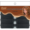 1242-ANNIE SILKY SATIN ROLLERS L 8CT BLACK