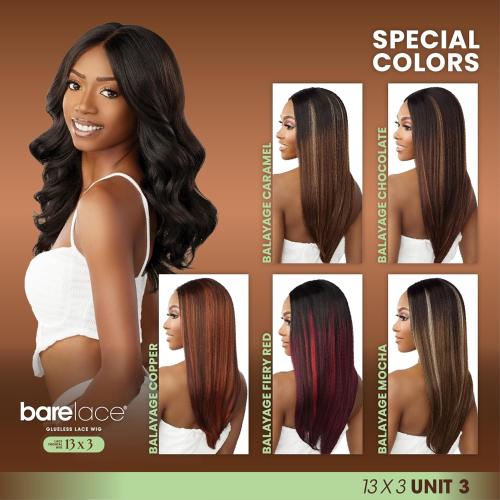 Sensationnel Lace Front Wig BareLace Glueless 13X3 Unit 3
