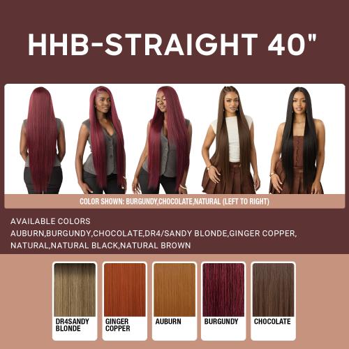 LACE FRONT-STRAIGHT40" - AB