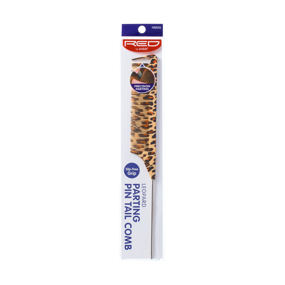 Leopard Parting Pin Tail Comb
Reduces Frizz and Eliminate Tangles